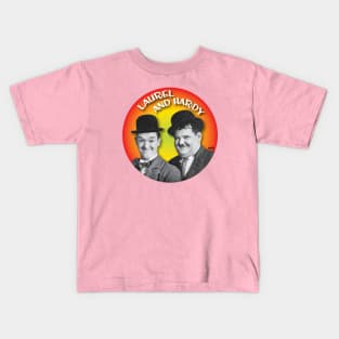 Laurel and Hardy-2 Kids T-Shirt